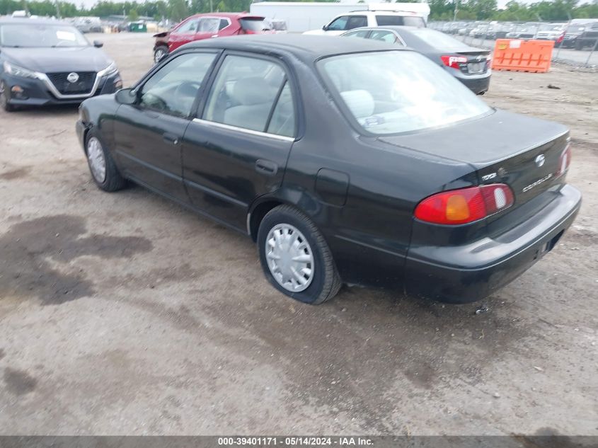 2000 Toyota Corolla Ve/Ce/Le VIN: 2T1BR12E1YC312861 Lot: 39401171