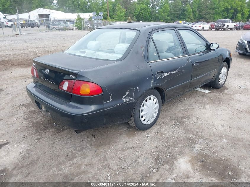 2000 Toyota Corolla Ve/Ce/Le VIN: 2T1BR12E1YC312861 Lot: 39401171