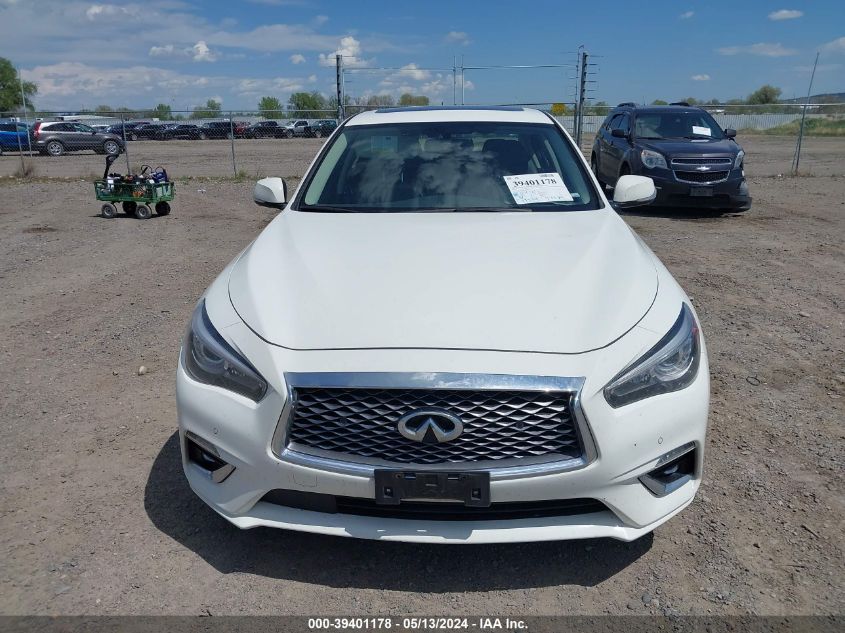 2021 Infiniti Q50 Luxe Awd VIN: JN1EV7BR7MM756003 Lot: 39401178