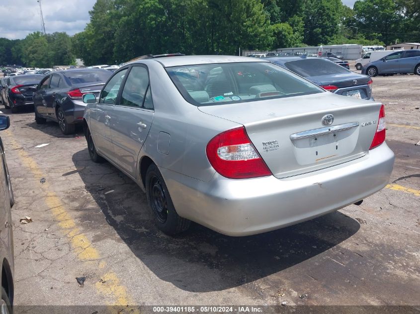 2003 Toyota Camry Le VIN: 4T1BE32K63U690811 Lot: 39401185