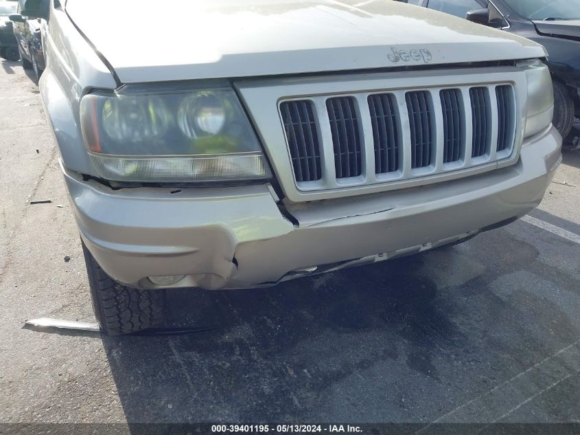 2004 Jeep Grand Cherokee Laredo VIN: 1J4GW48S14C167959 Lot: 39401195