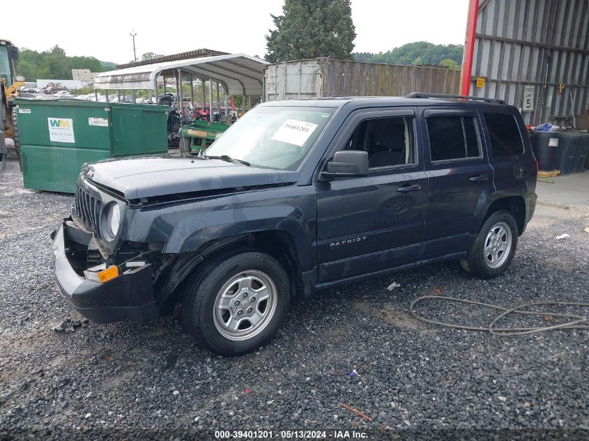 2015 Jeep Patriot Sport VIN: 1C4NJPBB8FD120222 Lot: 39401201