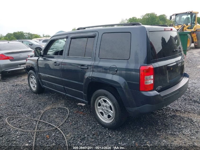 2015 Jeep Patriot Sport VIN: 1C4NJPBB8FD120222 Lot: 39401201