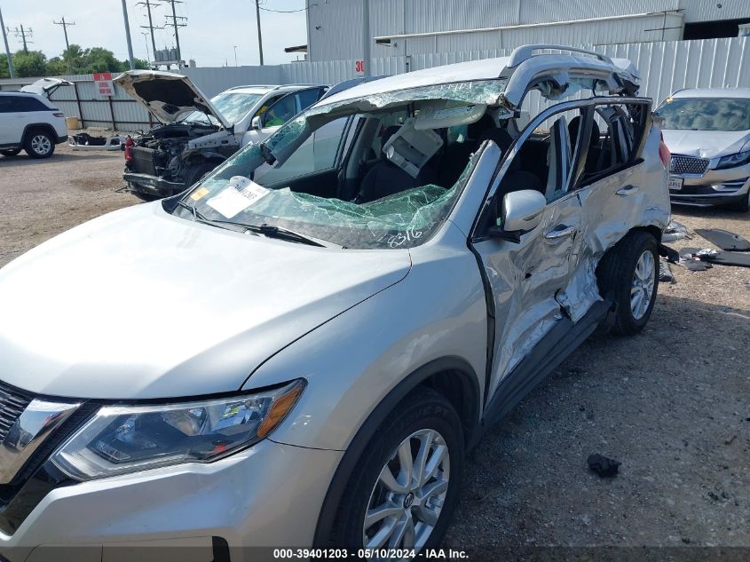 2019 Nissan Rogue Sv VIN: 5N1AT2MT5KC748316 Lot: 39401203
