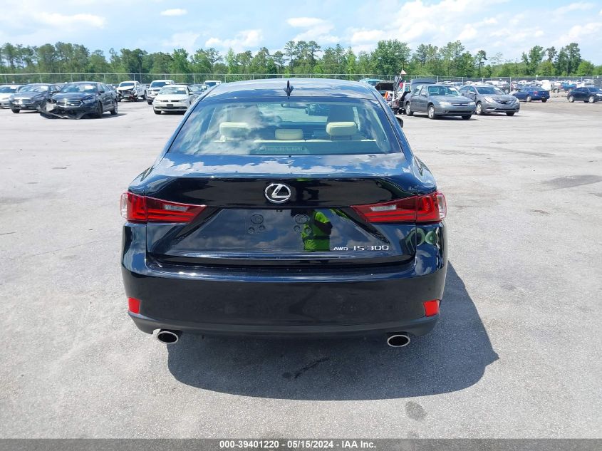 2016 Lexus Is 300 VIN: JTHCM1D23G5012173 Lot: 39401220
