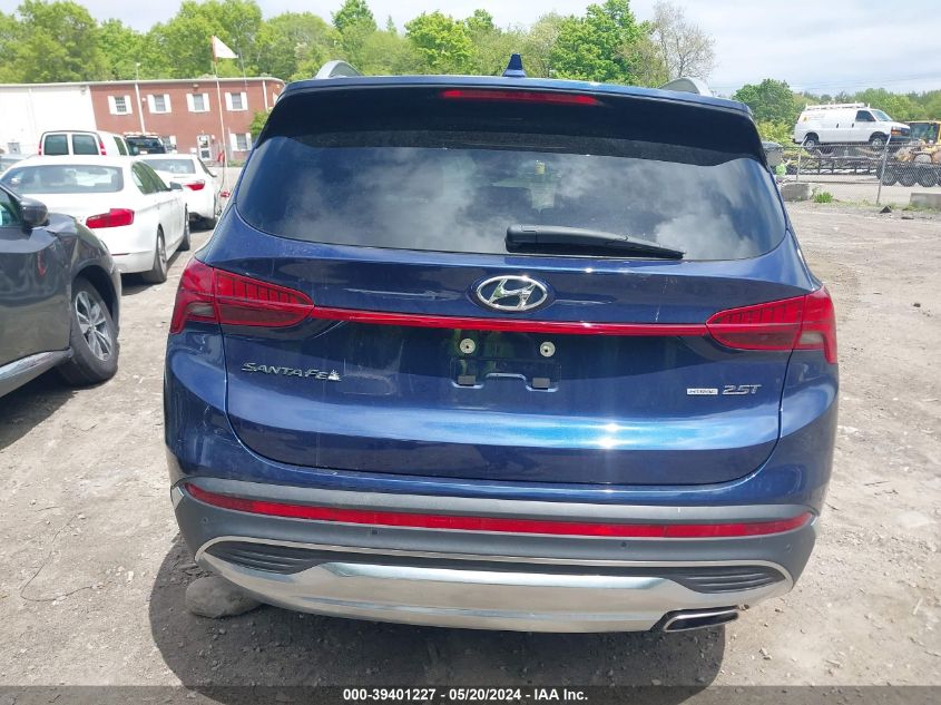 2022 Hyundai Santa Fe Limited VIN: 5NMS4DAL3NH448348 Lot: 39401227