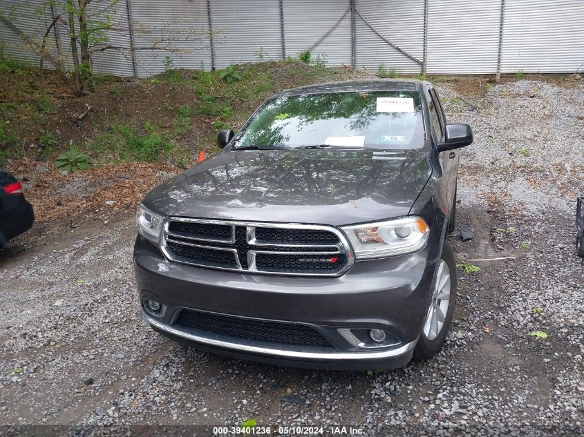 2019 Dodge Durango Sxt Awd VIN: 1C4RDJAG4KC534200 Lot: 39401236