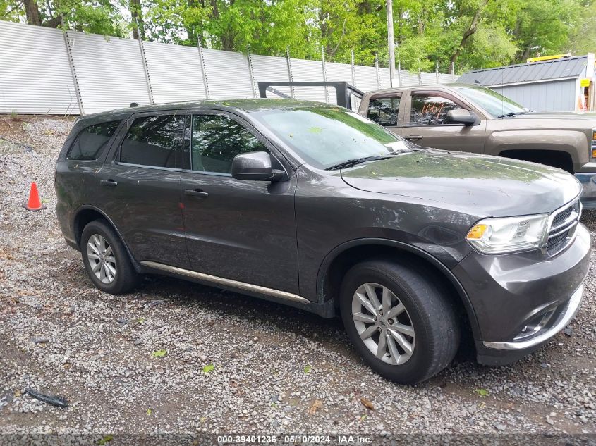 2019 Dodge Durango Sxt Awd VIN: 1C4RDJAG4KC534200 Lot: 39401236