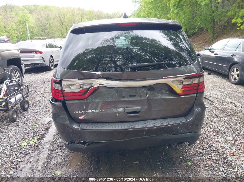 2019 Dodge Durango Sxt Awd VIN: 1C4RDJAG4KC534200 Lot: 39401236