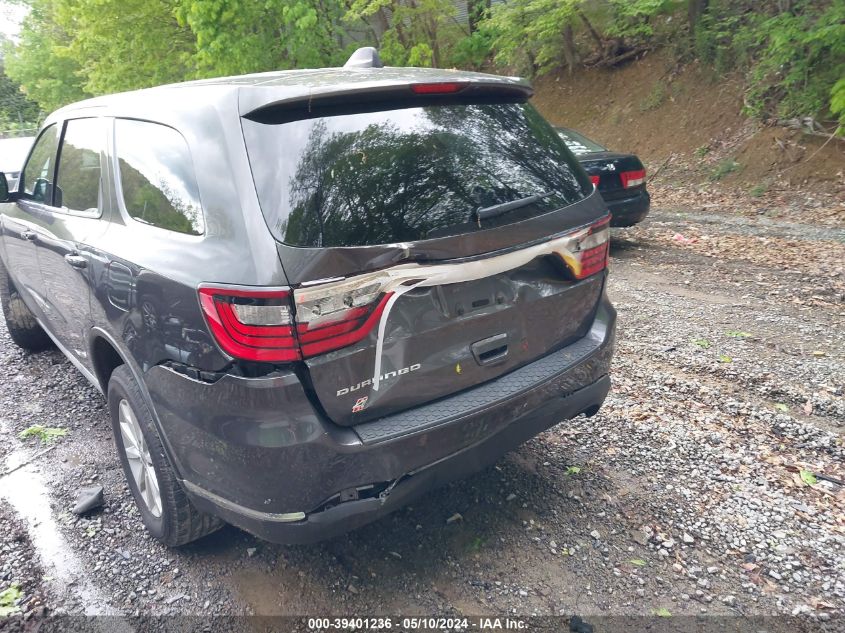 2019 Dodge Durango Sxt Awd VIN: 1C4RDJAG4KC534200 Lot: 39401236