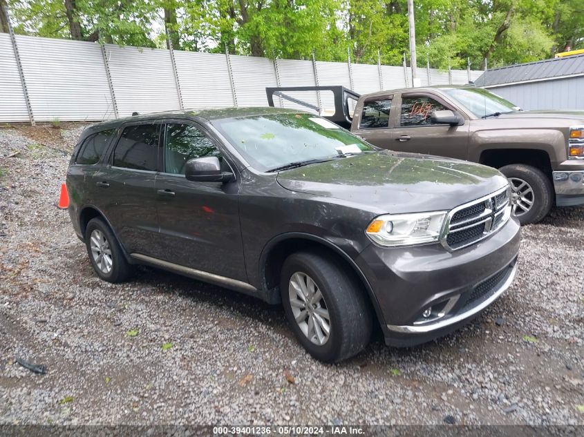 2019 Dodge Durango Sxt Awd VIN: 1C4RDJAG4KC534200 Lot: 39401236