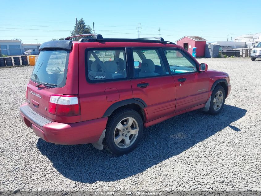 2002 Subaru Forester S VIN: JF1SF656X2H746781 Lot: 39401237