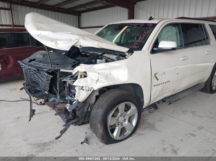 2015 Chevrolet Suburban 1500 Lt VIN: 1GNSKJKCXFR132579 Lot: 39401242