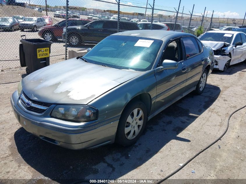 2004 Chevrolet Impala VIN: 2G1WF52E549244195 Lot: 39401245