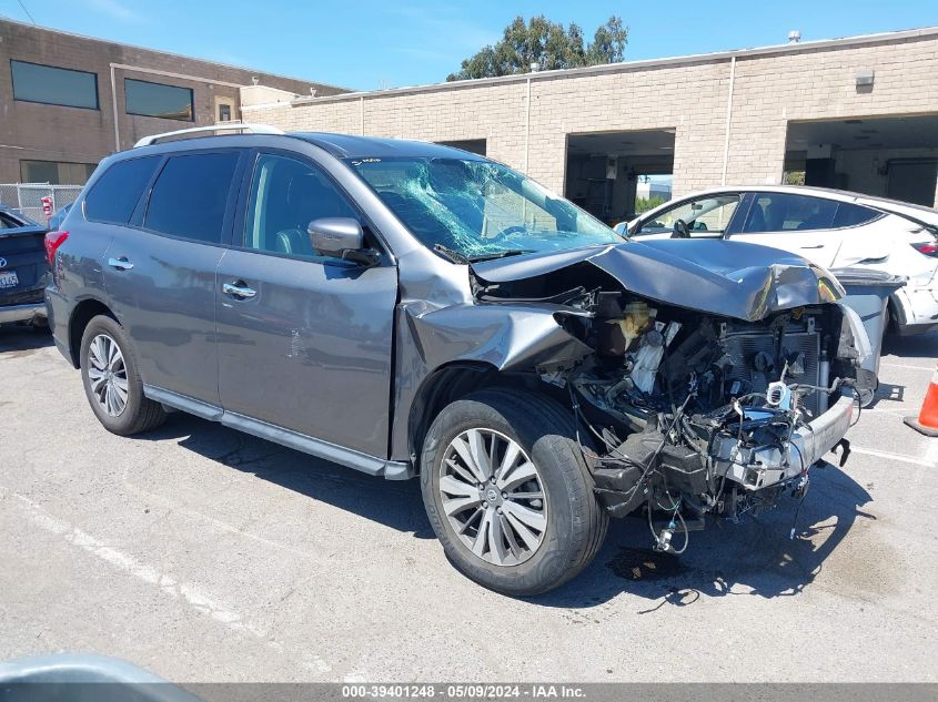 2019 Nissan Pathfinder Sl VIN: 5N1DR2MN4KC633252 Lot: 39401248