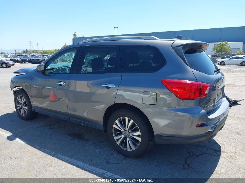 2019 Nissan Pathfinder Sl VIN: 5N1DR2MN4KC633252 Lot: 39401248