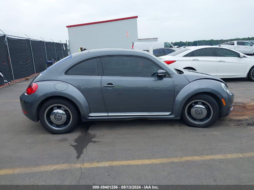 2013 Volkswagen Beetle 2.5L VIN: 3VWHP7AT2DM602799 Lot: 39401256