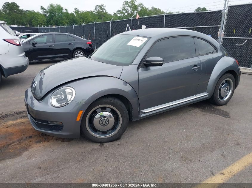 2013 Volkswagen Beetle 2.5L VIN: 3VWHP7AT2DM602799 Lot: 39401256