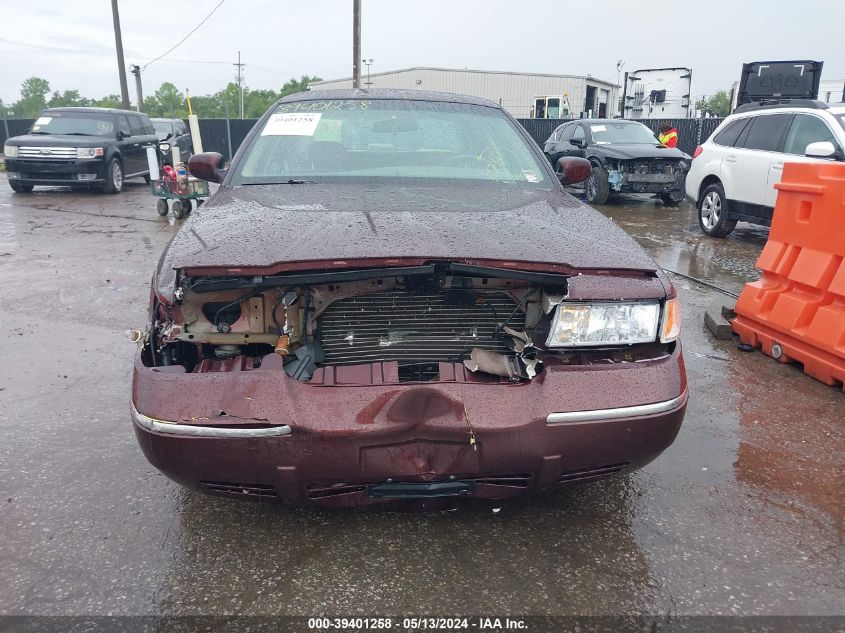 2001 Mercury Grand Marquis Ls VIN: 2MEFM75W91X625857 Lot: 39401258