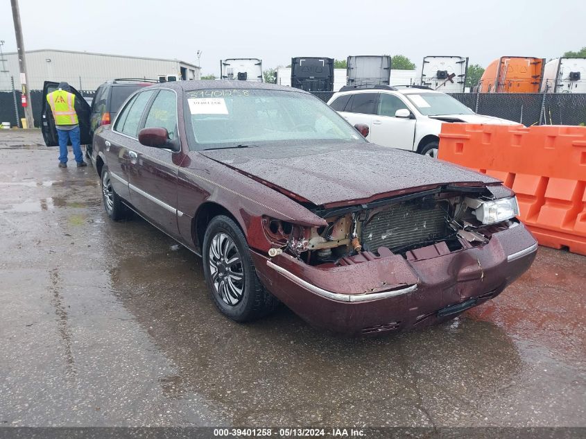 2001 Mercury Grand Marquis Ls VIN: 2MEFM75W91X625857 Lot: 39401258