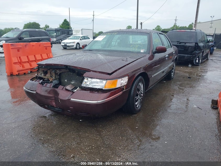 2001 Mercury Grand Marquis Ls VIN: 2MEFM75W91X625857 Lot: 39401258