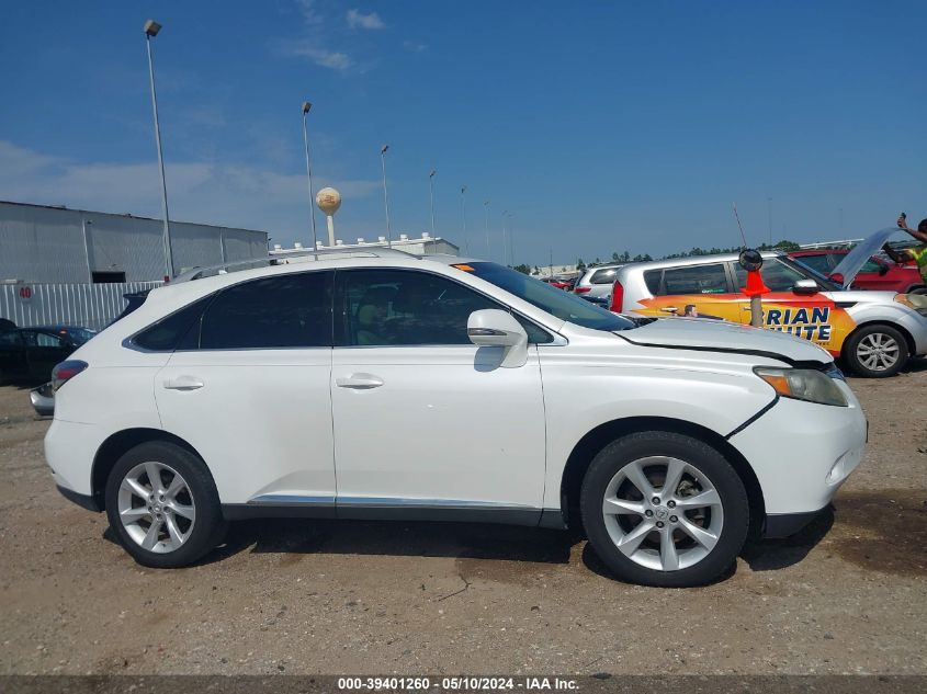 2010 Lexus Rx 350 VIN: 2T2ZK1BA9AC003382 Lot: 39401260