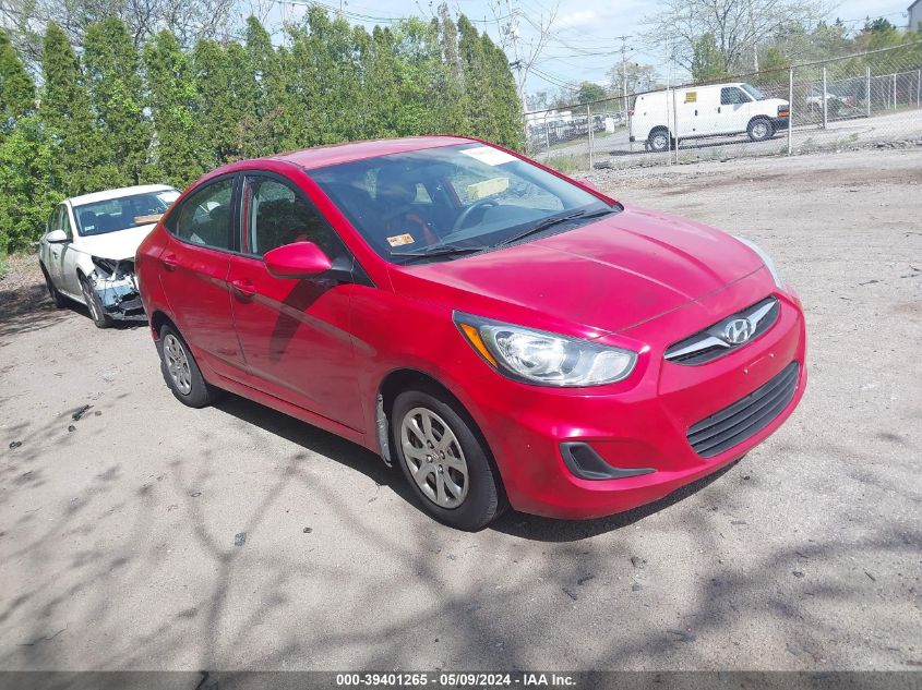 2013 Hyundai Accent Gls VIN: KMHCT4AE5DU299498 Lot: 39401265