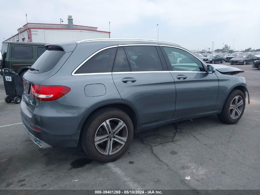 2019 Mercedes-Benz Glc 300 VIN: WDC0G4JBXKF556846 Lot: 39401269