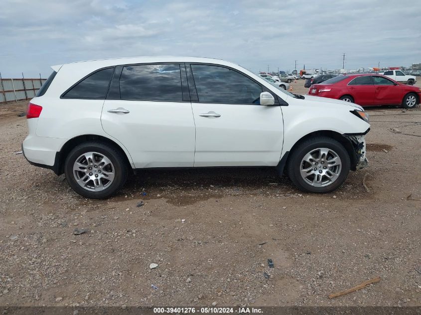 2009 Acura Mdx Technology Package VIN: 2HNYD28409H522639 Lot: 39401276