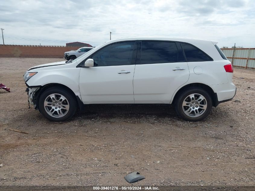 2009 Acura Mdx Technology Package VIN: 2HNYD28409H522639 Lot: 39401276