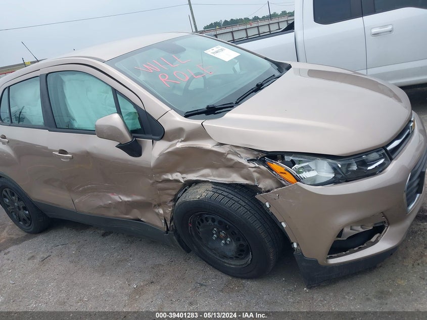2018 CHEVROLET TRAX LS - 3GNCJKSB6JL213387