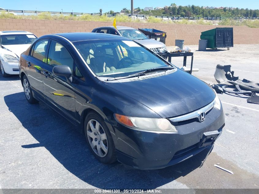 2006 Honda Civic Lx VIN: JHMFA16586S011288 Lot: 39401300