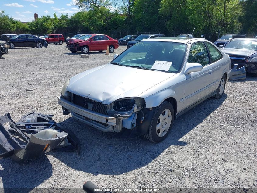 2000 Honda Civic Ex VIN: 1HGEJ8145YL032330 Lot: 39401303