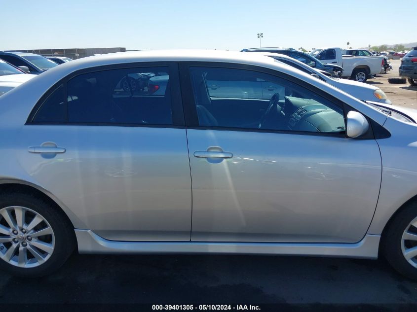 2010 Toyota Corolla S VIN: 2T1BU4EE3AC436289 Lot: 39401305