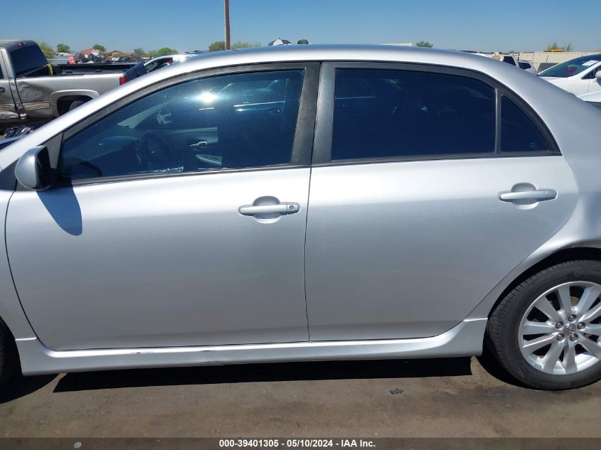 2010 Toyota Corolla S VIN: 2T1BU4EE3AC436289 Lot: 39401305