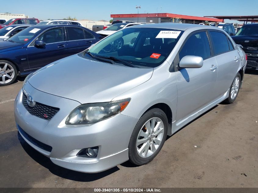 2010 Toyota Corolla S VIN: 2T1BU4EE3AC436289 Lot: 39401305