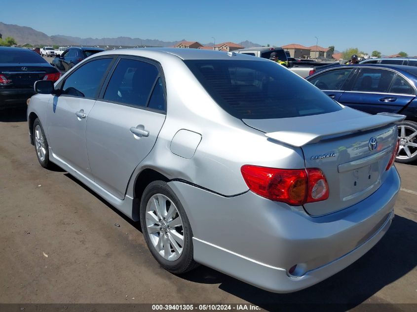 2010 Toyota Corolla S VIN: 2T1BU4EE3AC436289 Lot: 39401305