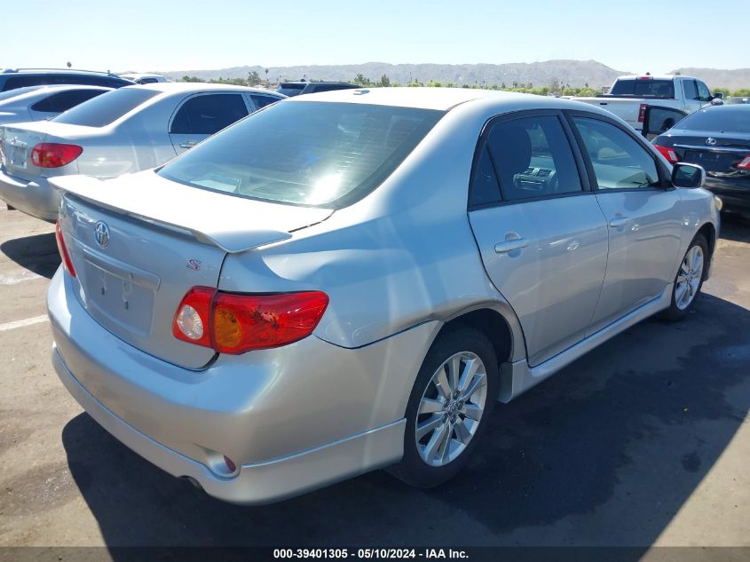 2010 Toyota Corolla S VIN: 2T1BU4EE3AC436289 Lot: 39401305