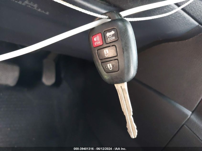 2016 Toyota Corolla Le VIN: 5YFBURHE7GP524151 Lot: 39401316