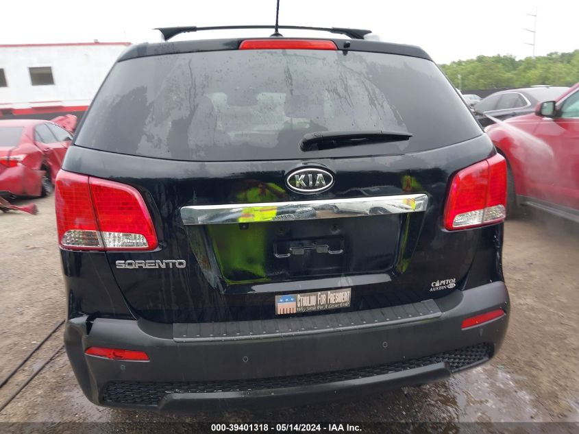 2012 Kia Sorento Lx VIN: 5XYKT3A6XCG294607 Lot: 39401318