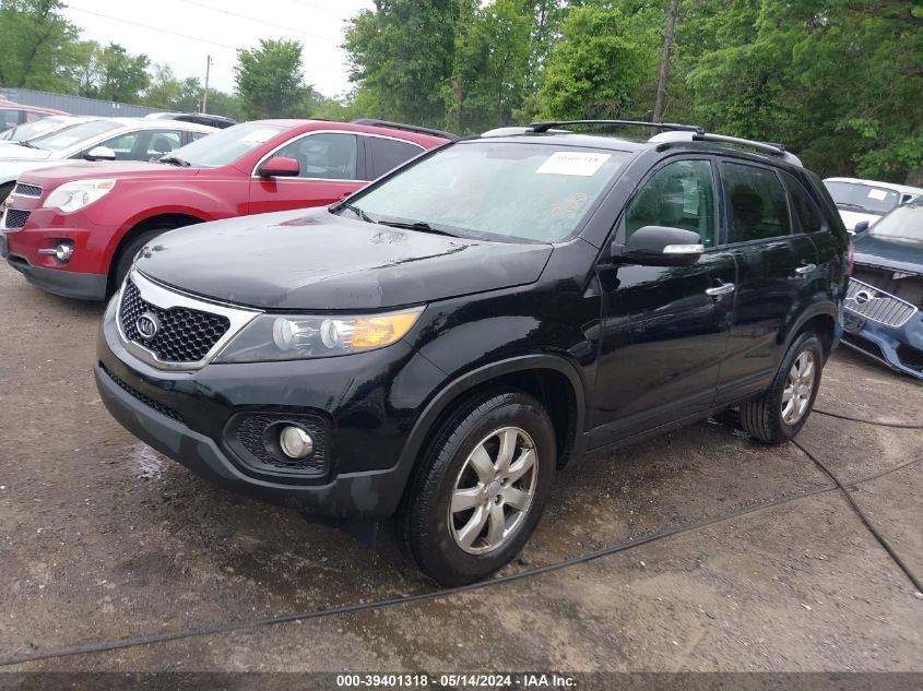 2012 Kia Sorento Lx VIN: 5XYKT3A6XCG294607 Lot: 39401318