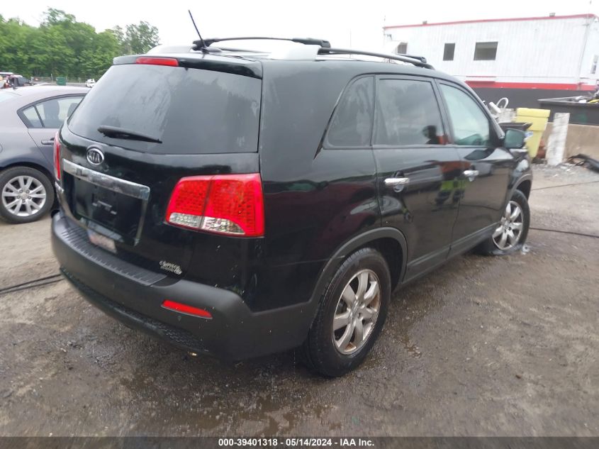 2012 Kia Sorento Lx VIN: 5XYKT3A6XCG294607 Lot: 39401318