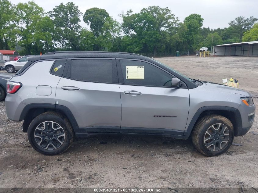 2020 Jeep Compass Trailhawk 4X4 VIN: 3C4NJDDB0LT111774 Lot: 39401321