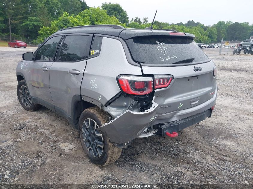 2020 Jeep Compass Trailhawk 4X4 VIN: 3C4NJDDB0LT111774 Lot: 39401321