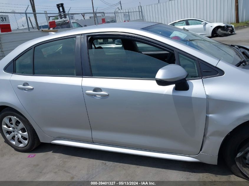 2020 Toyota Corolla Le VIN: JTDEPRAE6LJ050819 Lot: 39401327