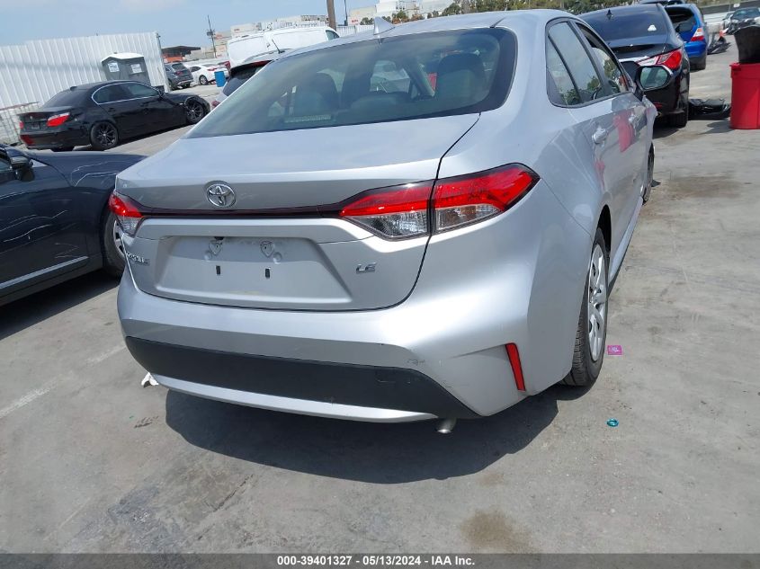 2020 Toyota Corolla Le VIN: JTDEPRAE6LJ050819 Lot: 39401327