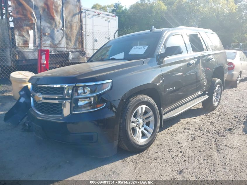 2017 Chevrolet Tahoe Lt VIN: 1GNSKBKC9HR121002 Lot: 39401334