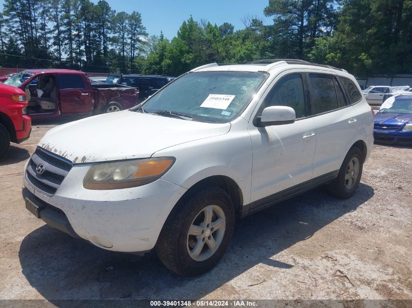 2007 Hyundai Santa Fe Gls VIN: 5NMSG13D77H112569 Lot: 39401348