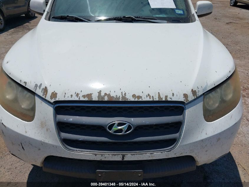 2007 Hyundai Santa Fe Gls VIN: 5NMSG13D77H112569 Lot: 39401348