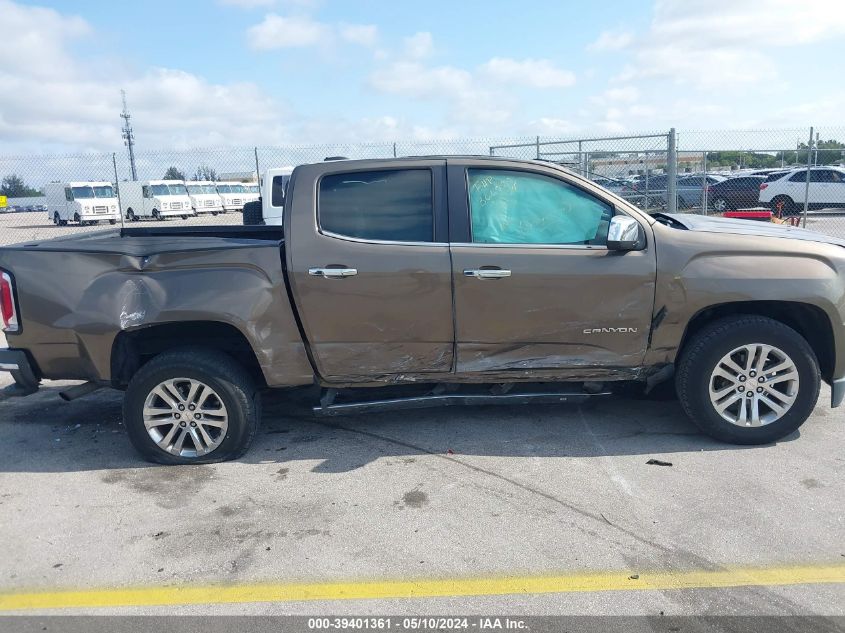 2015 GMC Canyon Slt VIN: 1GTG5CE33F1233393 Lot: 39401361